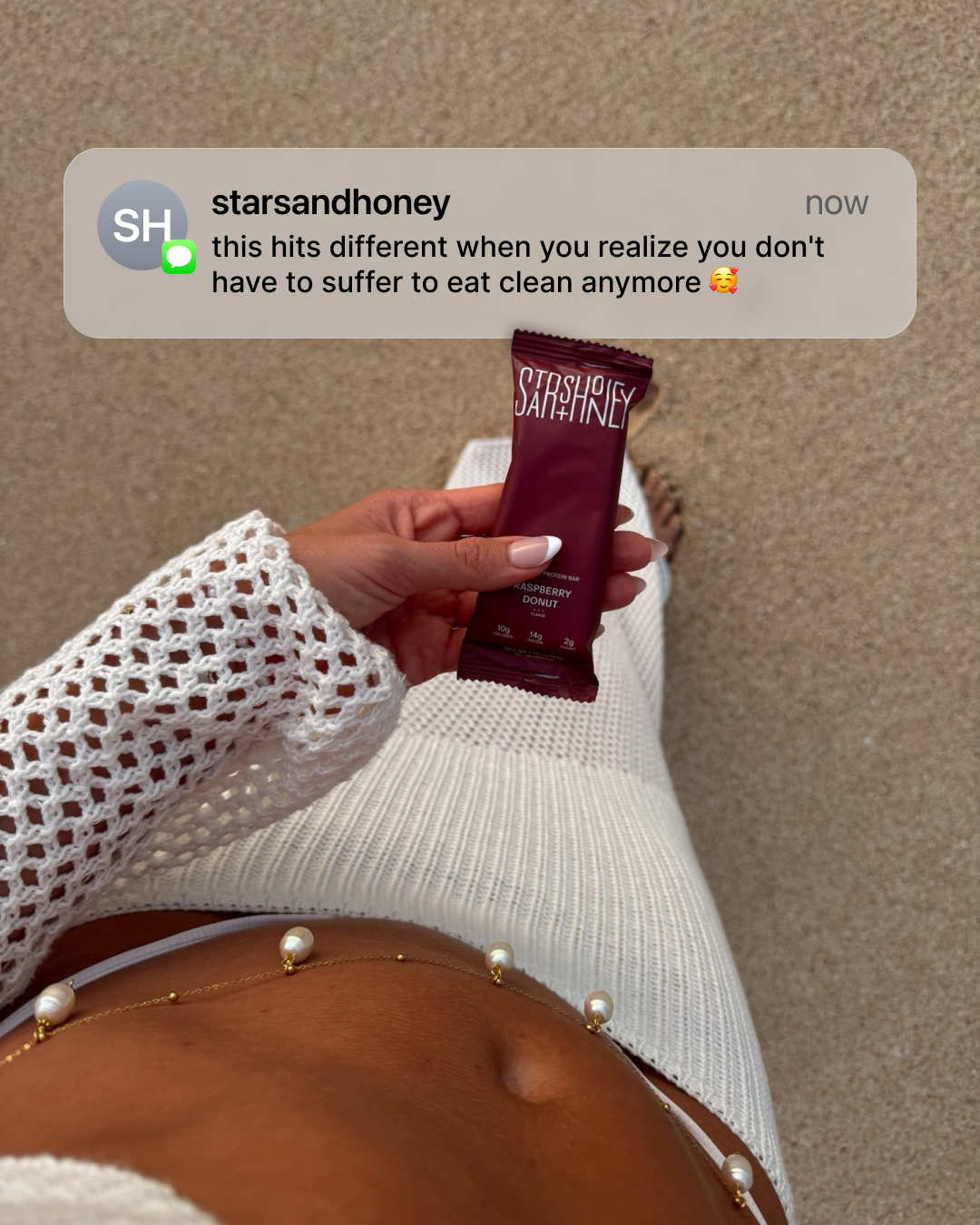 Stars and Honey static ad
